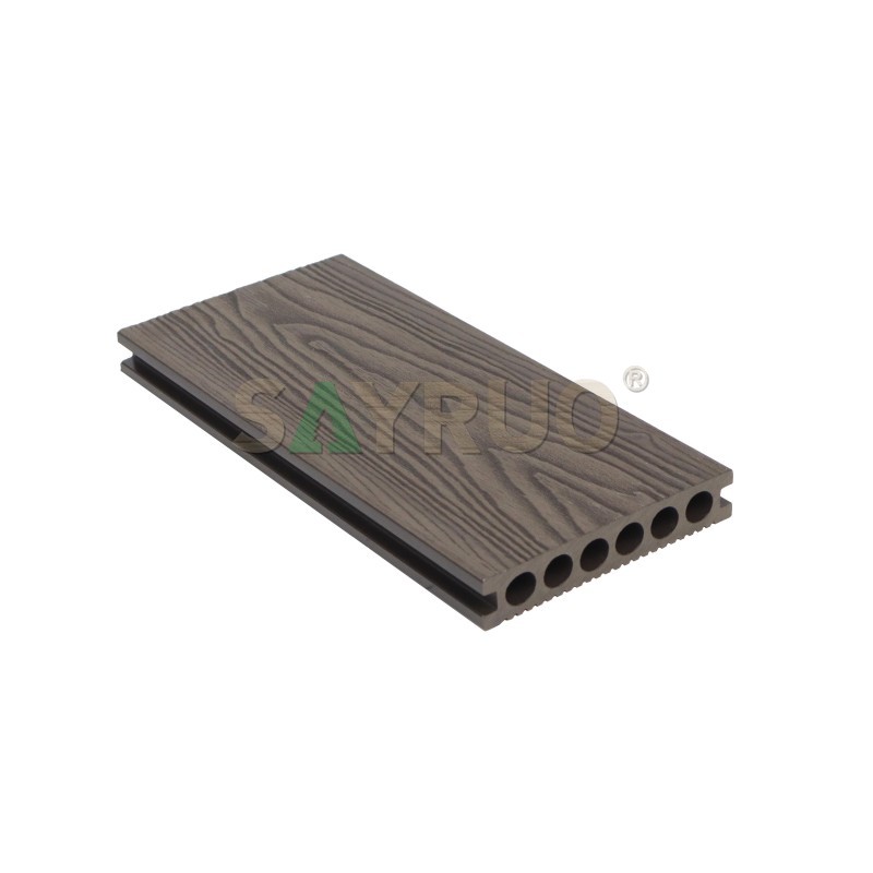 Deck WPC durável com relevo profundo em 3D - SAYRUO
